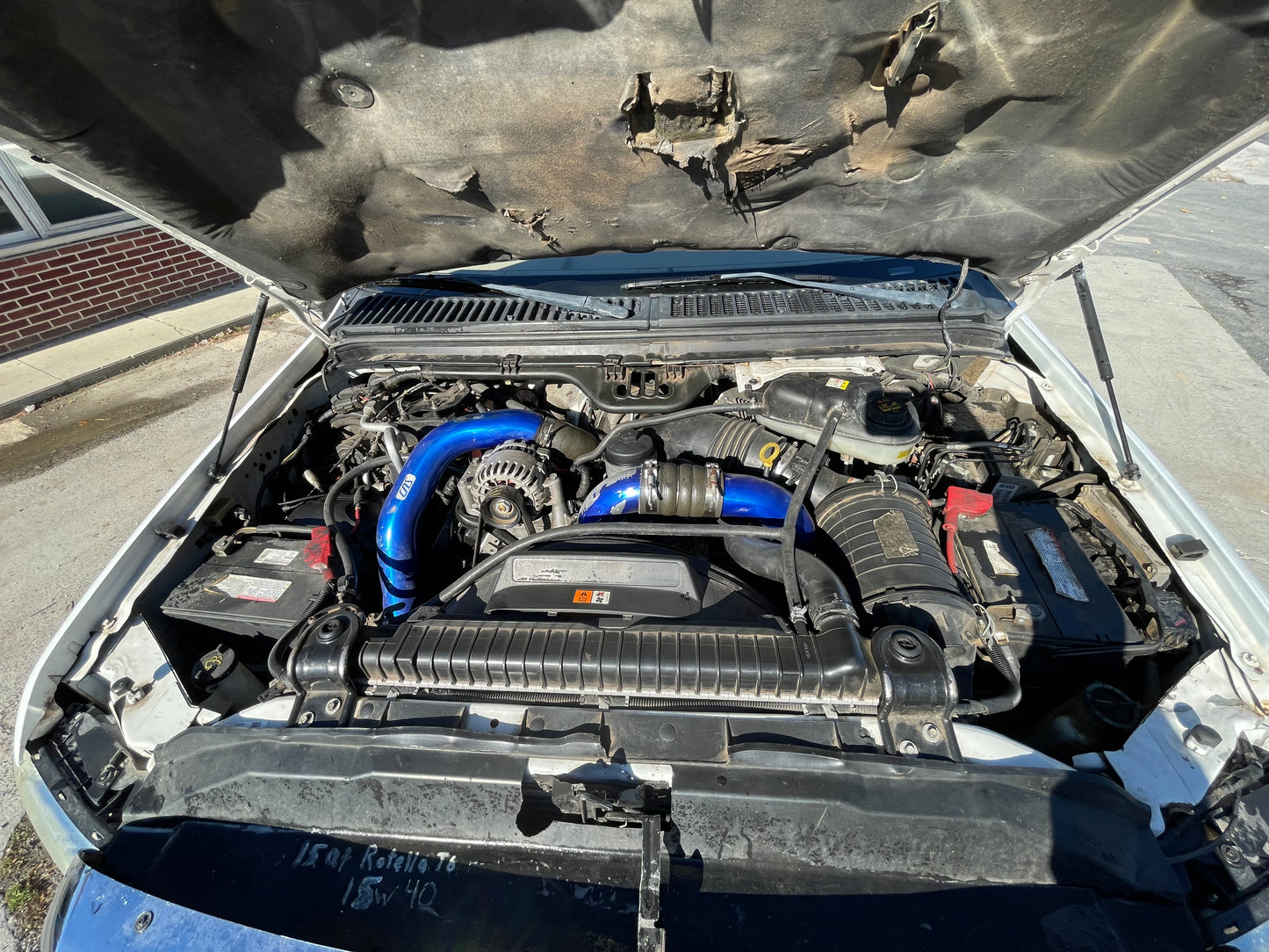 2006 Ford F250 6.0 Powerstroke 153k miles.