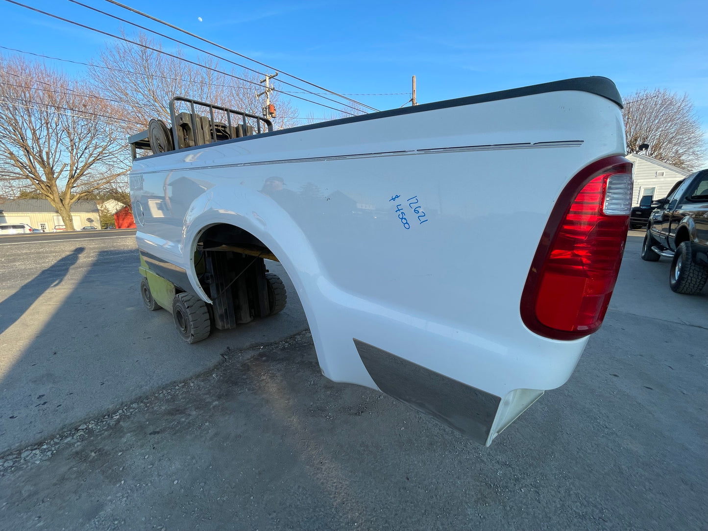 1999-2010 Superduty 8’ bed Oxford white #12621