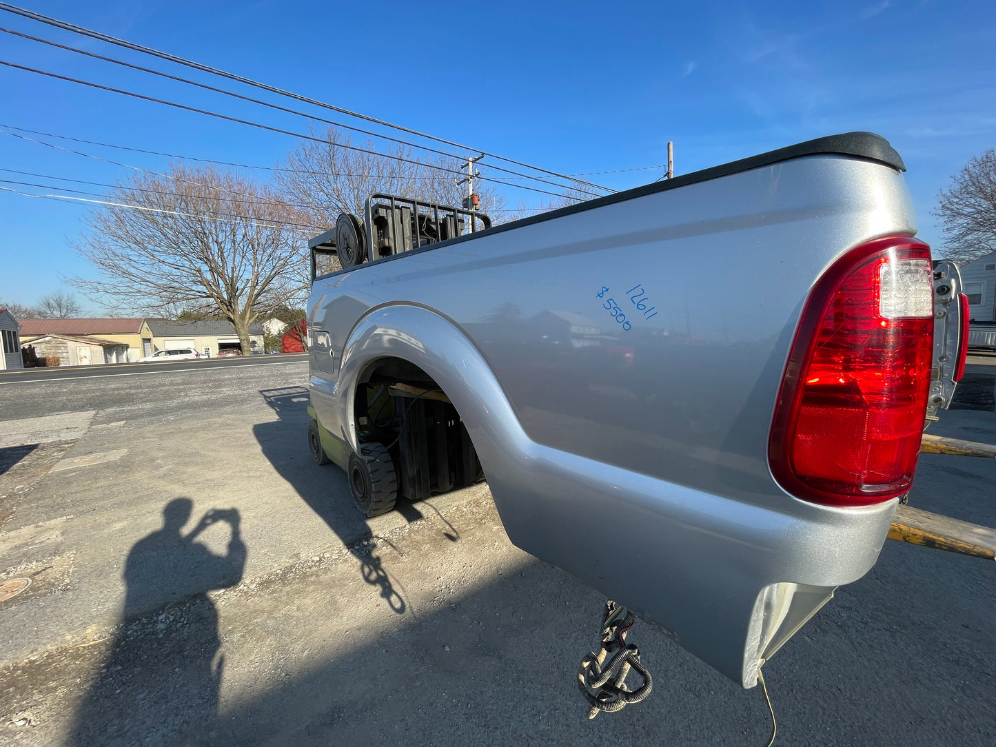 2011-2016 Superduty short bed ingot silver UX #12611