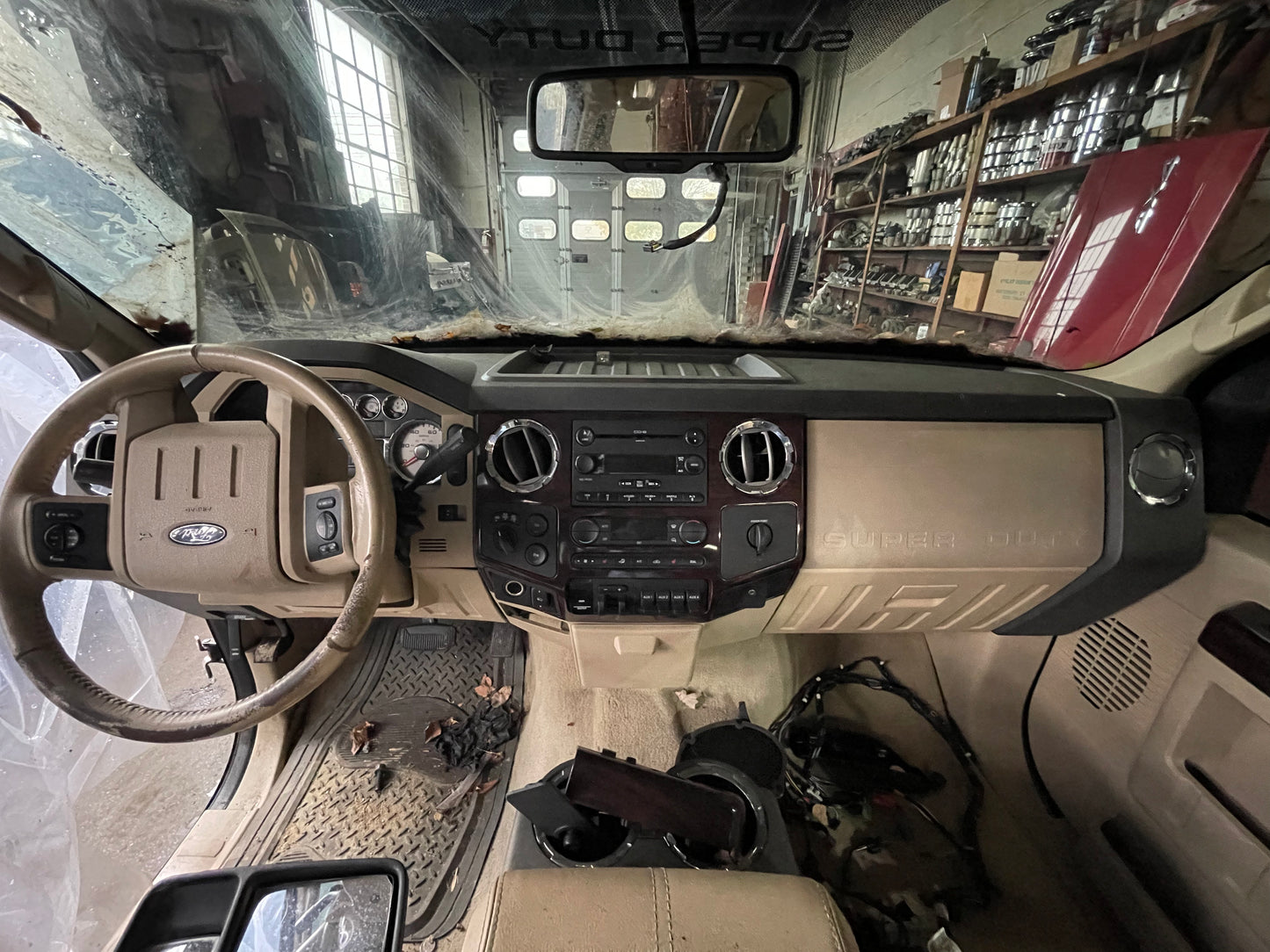 2008-2010 F250 F350 F450 Superduty Dash Assembly