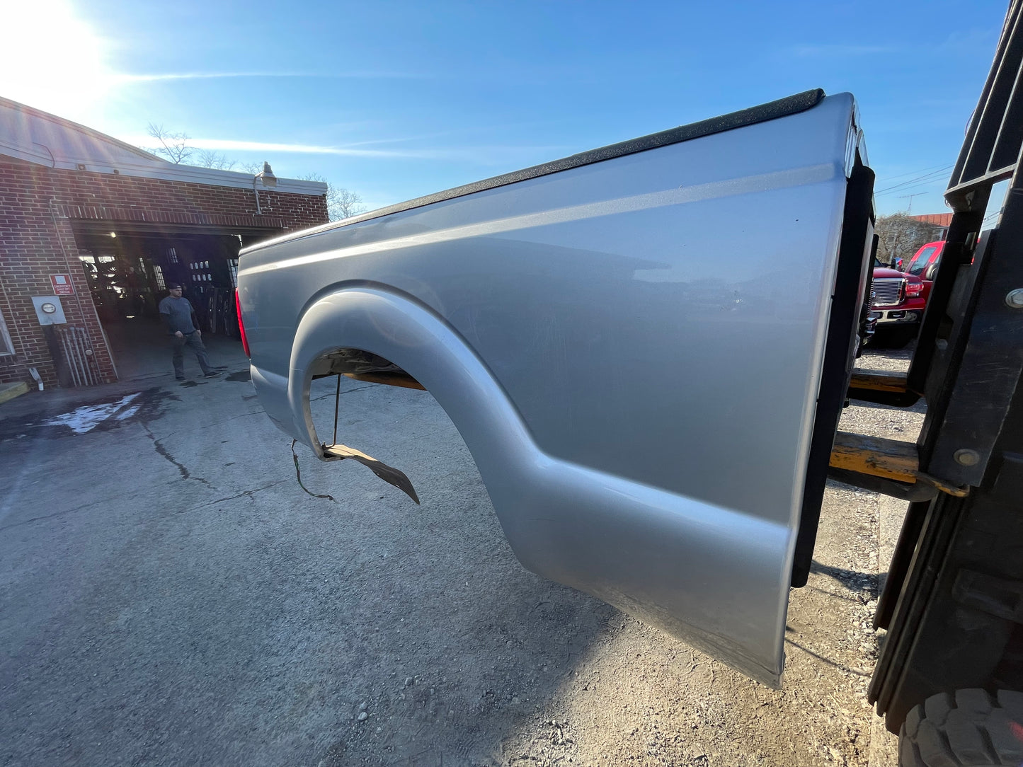 2011-2016 Superduty short bed ingot silver UX #12611