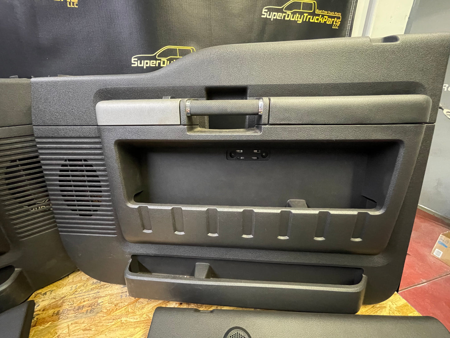 2011-2016 Superduty Black Lariat Door Panels for Crew Cab