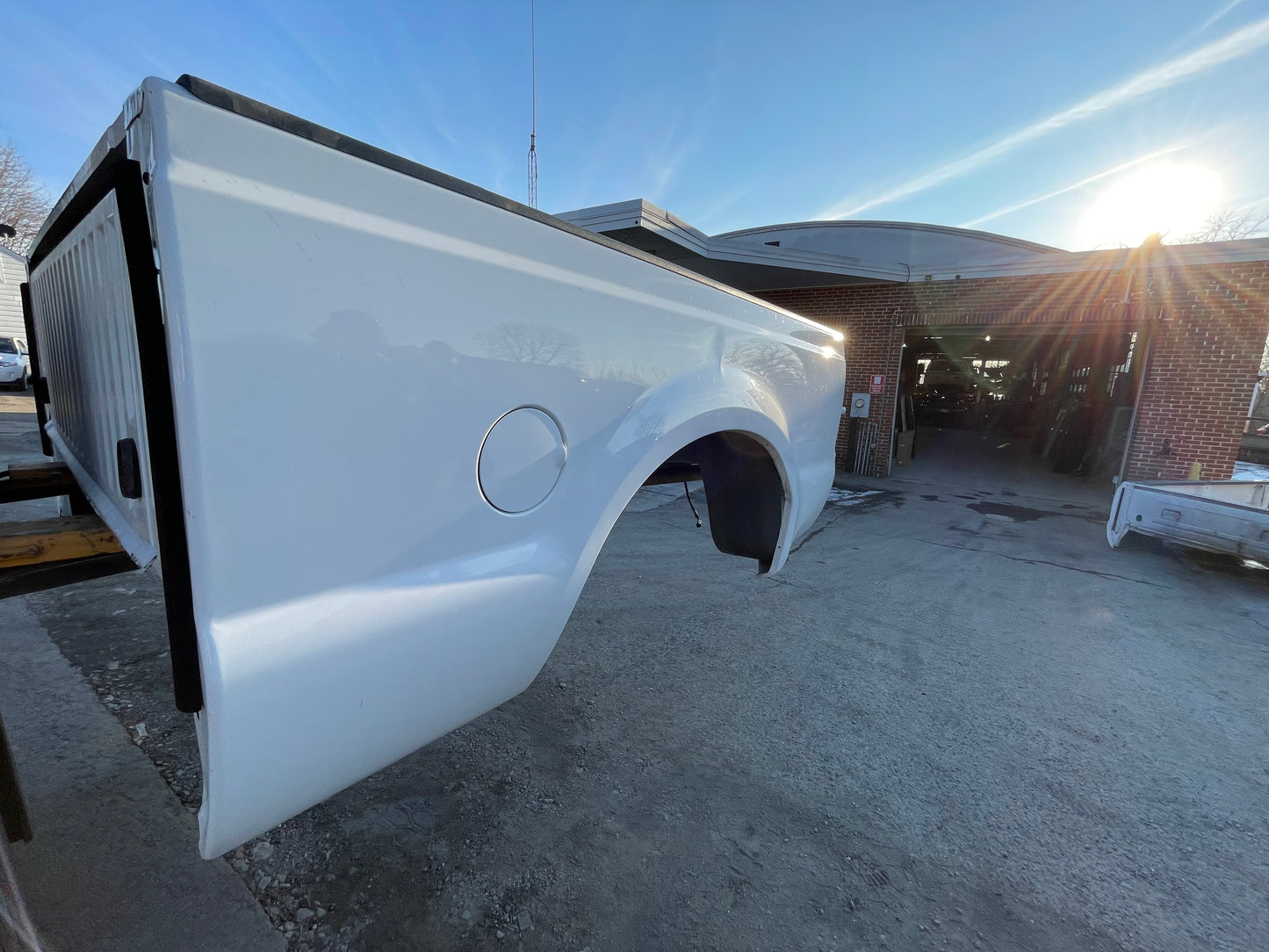 1999-2010 Superduty short bed Oxford white #12616