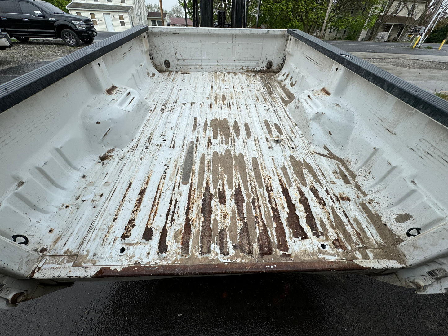 1999-2010 Superduty 8’ bed Oxford white #12599