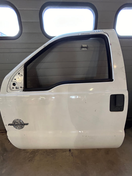 2011-2016 Superduty Driver Front Door Oxford White #12611