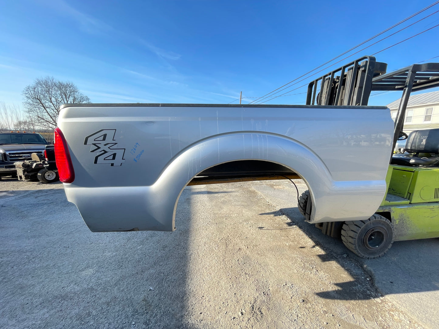 2011-2016 Superduty short bed Ingot silver UX #12609