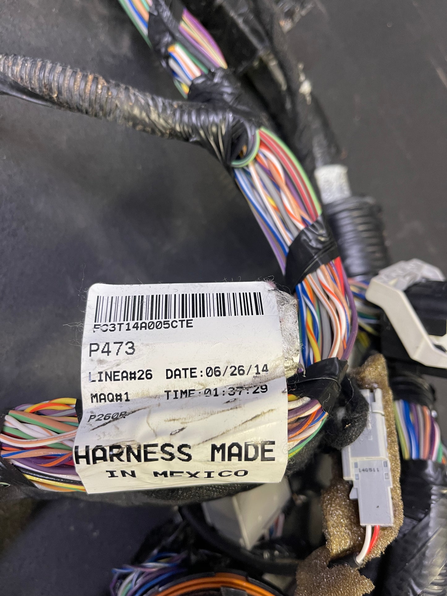 2015 Superduty Crew Cab Lariat harness