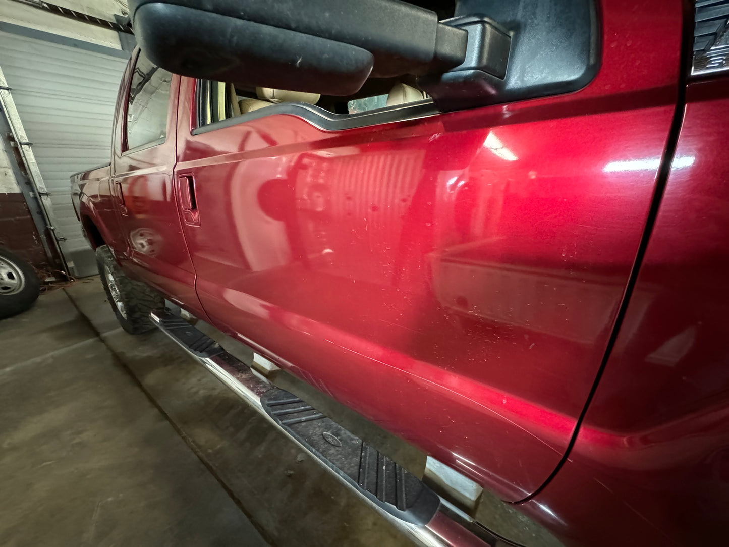 11-16 Superduty RH Front Door Ruby Red #1076