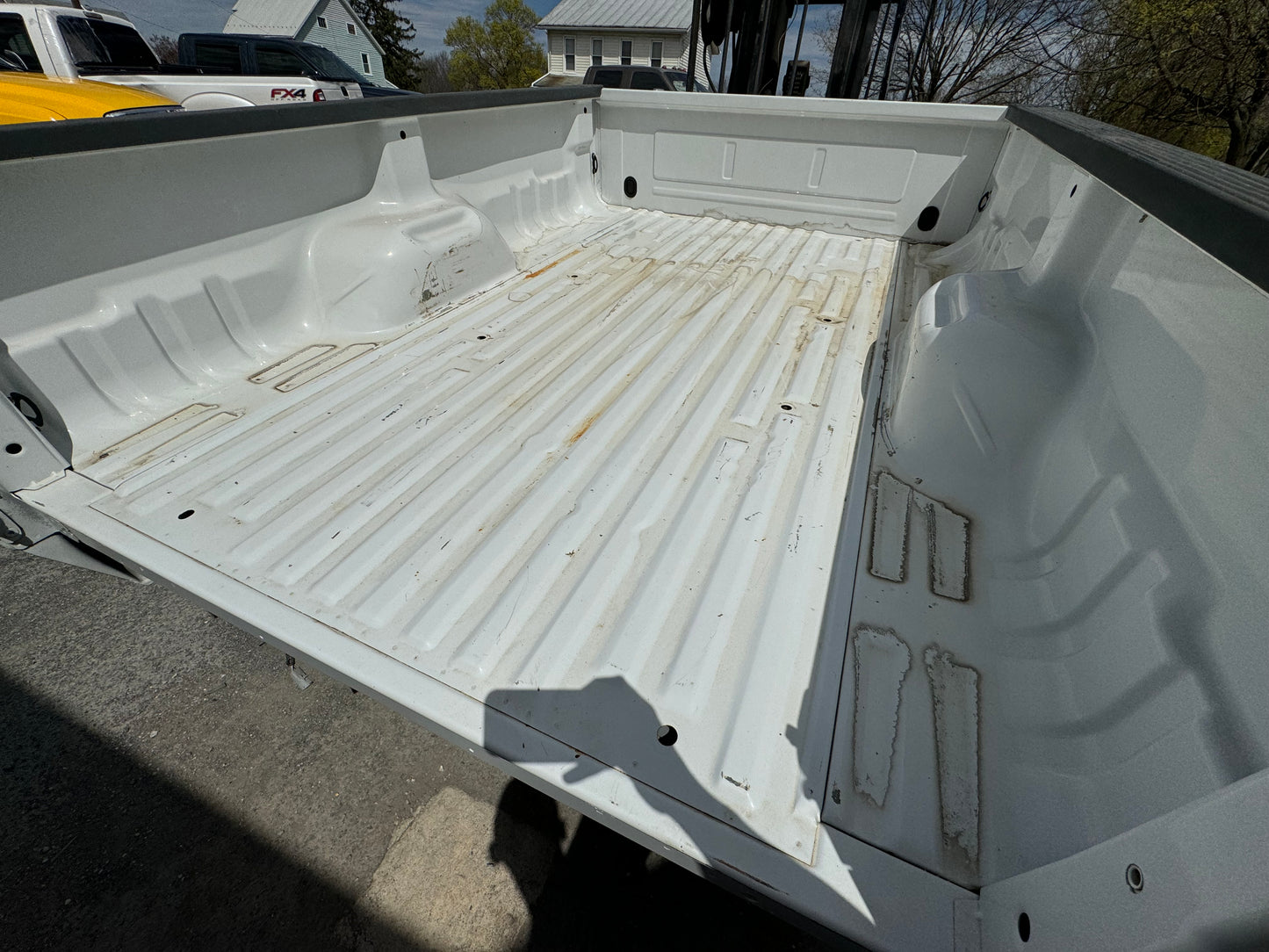 1999-2010 Superduty 8’ bed Oxford white #12597