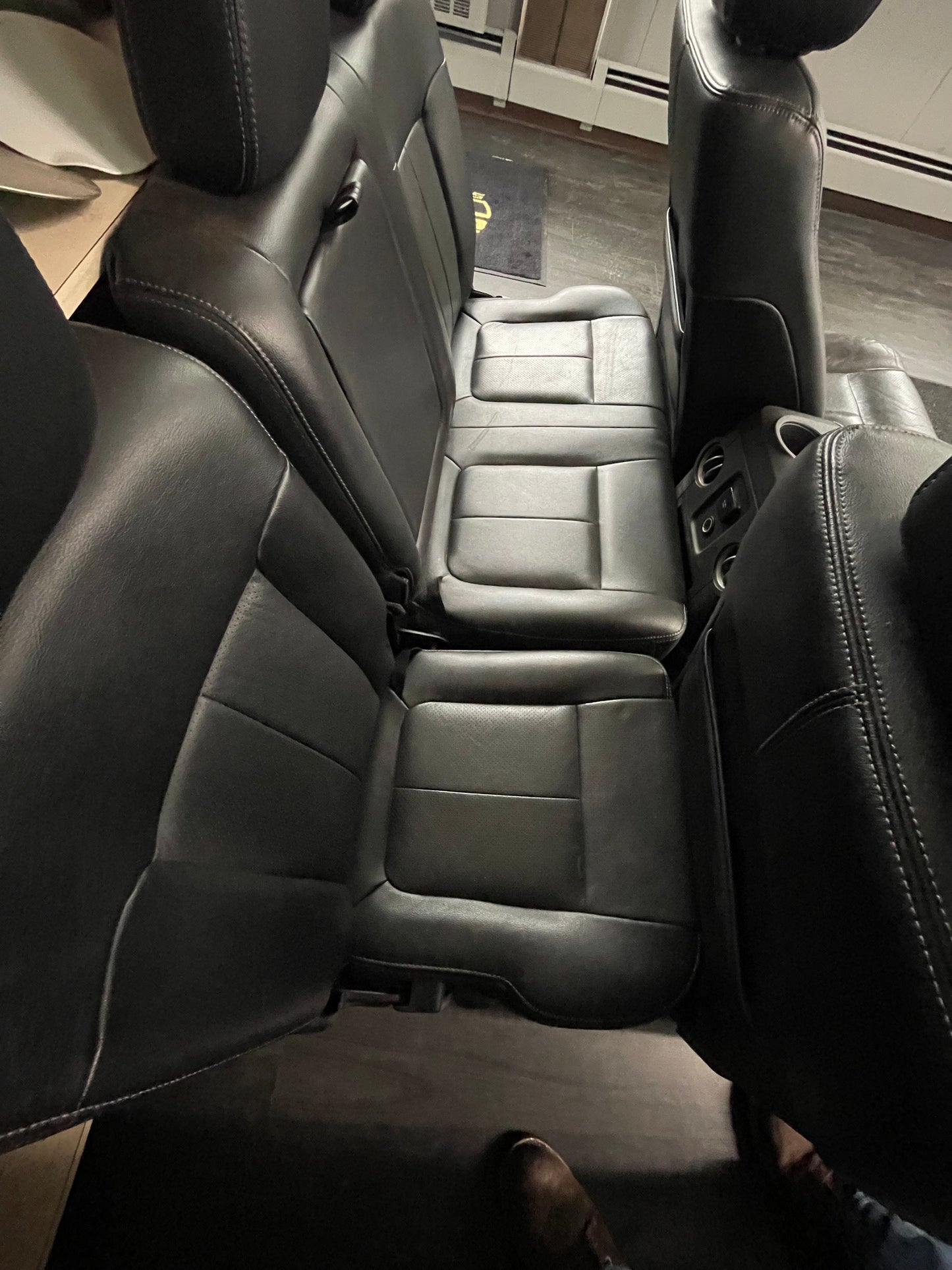 2011-2016 Superduty Lariat Seats Black Crew Cab