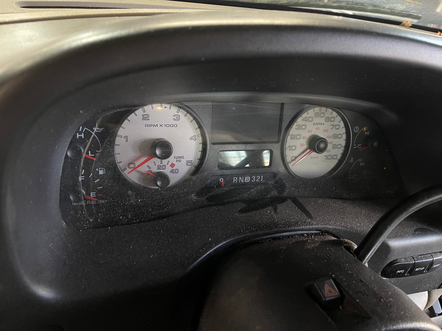 2005-2007 Superduty Lariat Dash Assy in Tan