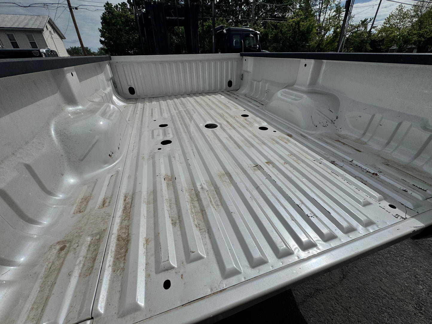 11-16 Superduty 8’ Bed Pearl White UG #12711