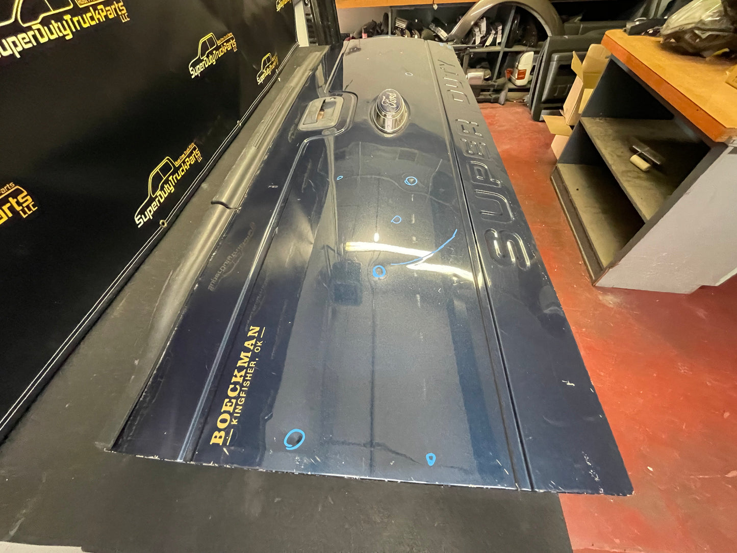 2011-2016 Superduty Tailgate w/ Step Blue Jeans N1