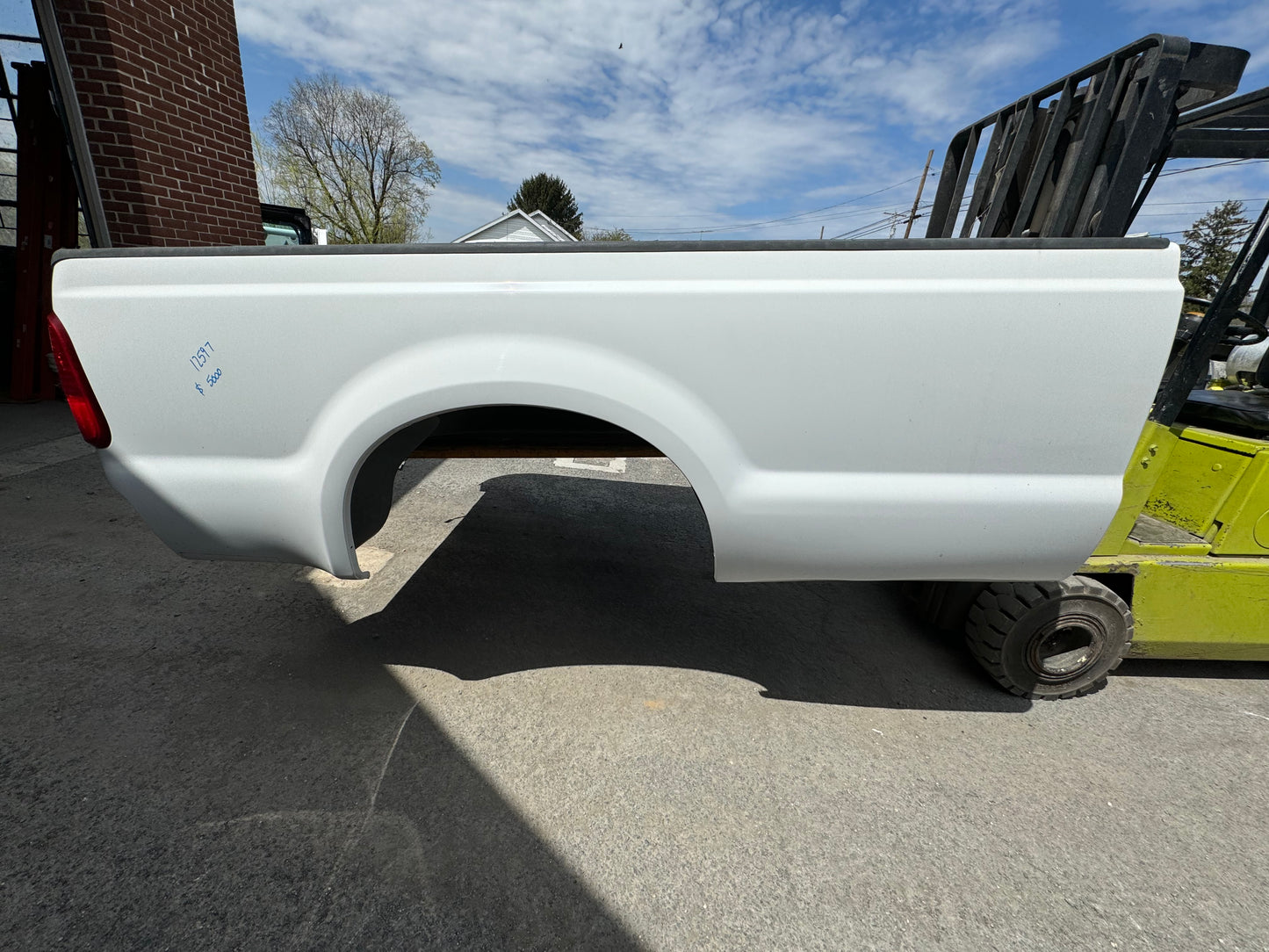 1999-2010 Superduty 8’ bed Oxford white #12597