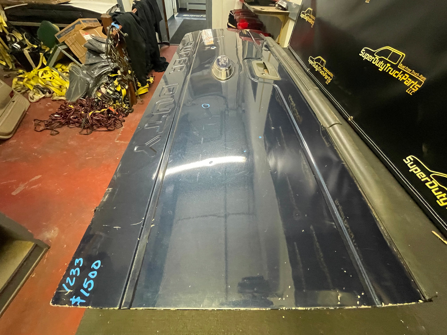 2011-2016 Superduty Tailgate w/ Step Blue Jeans N1