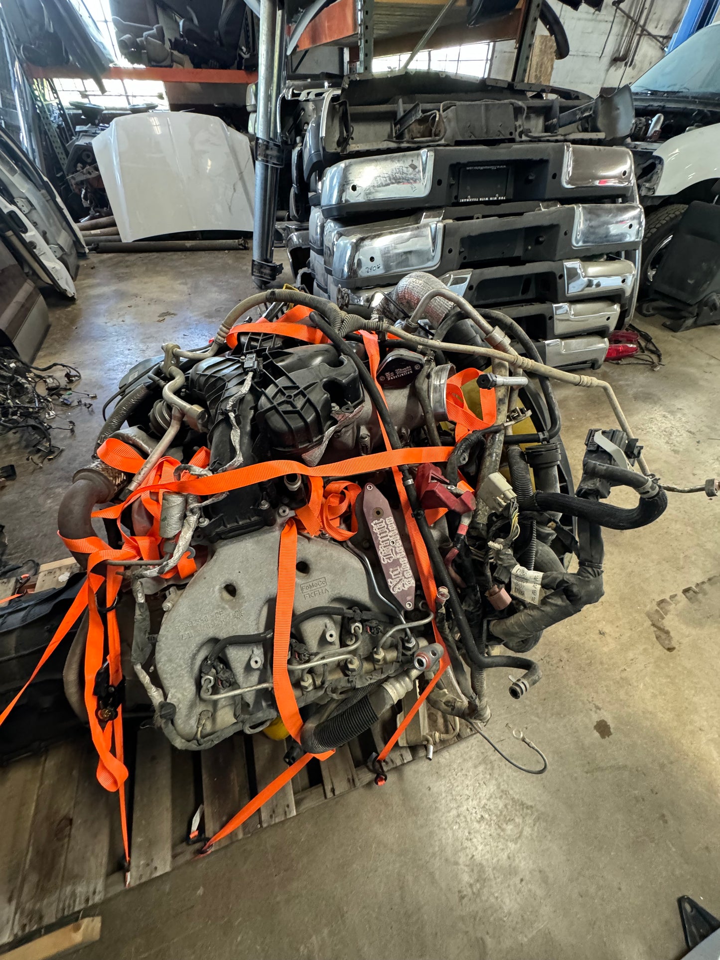2014 (11-14)Superduty 6.7 engine/trans/tcase 120k miles #1067