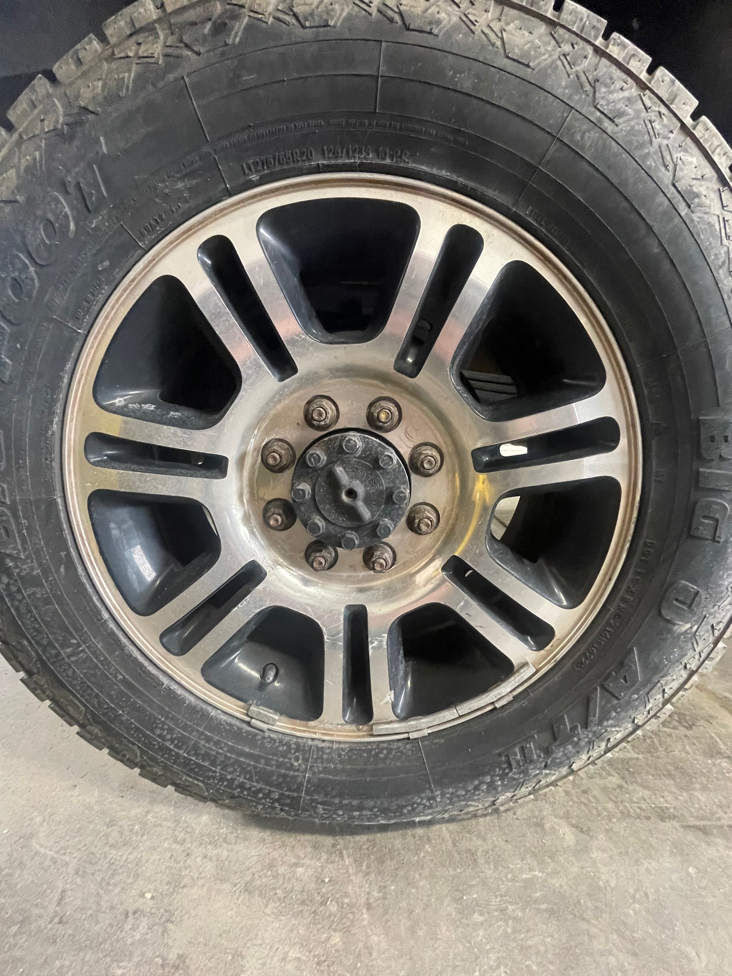 20” Superduty Platinum wheel #1063