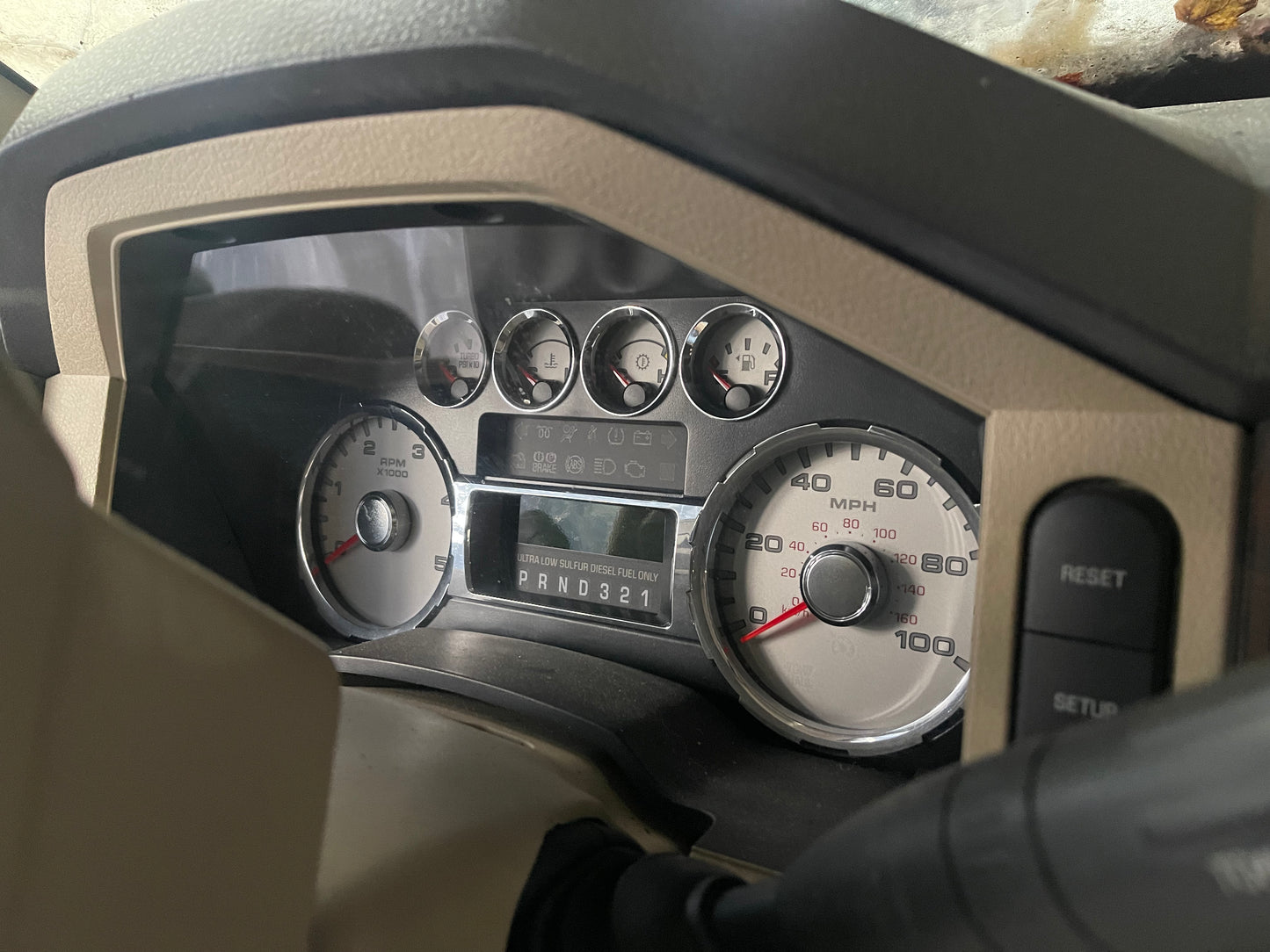 2008-2010 F250 F350 F450 Superduty Dash Assembly