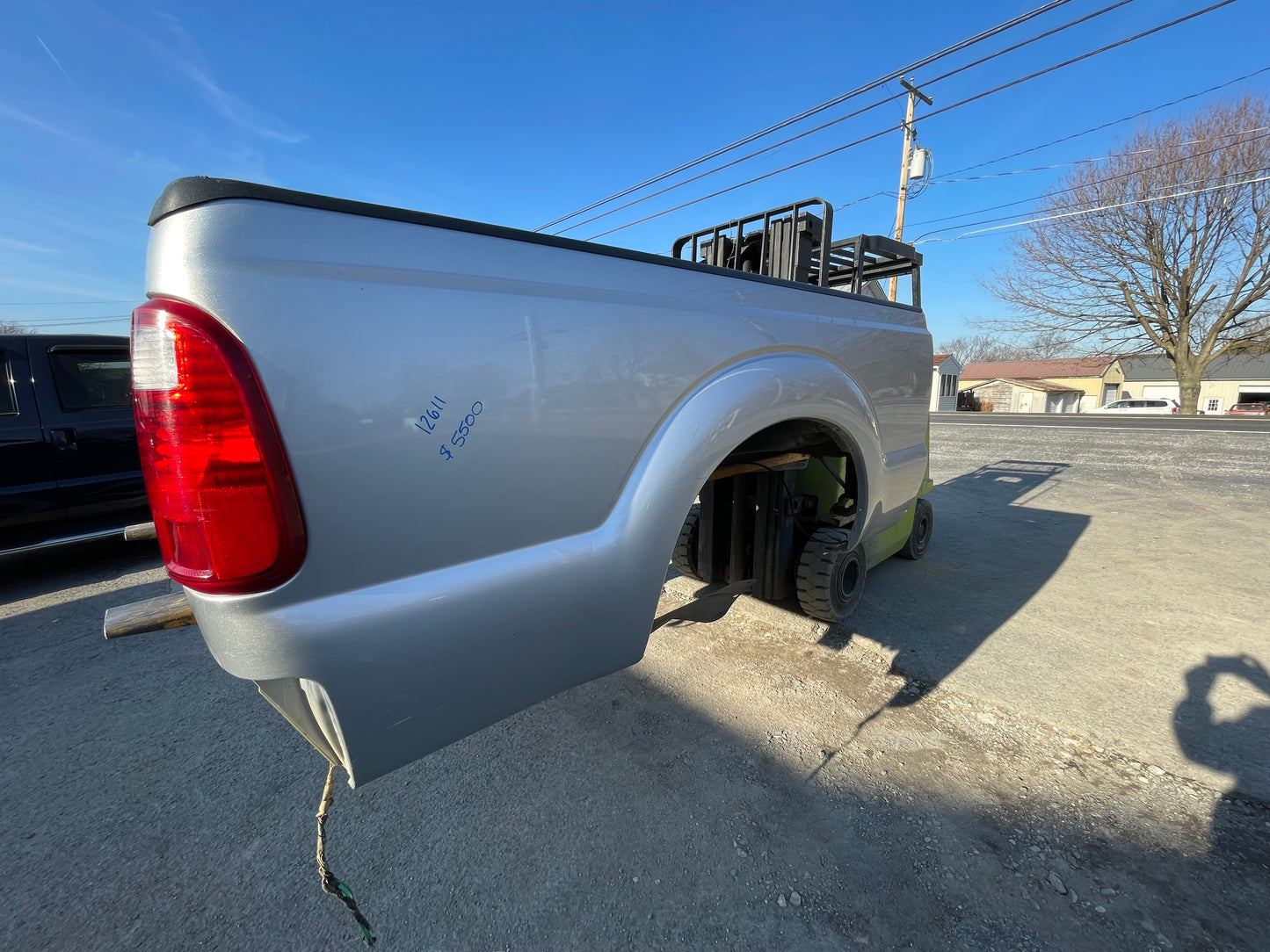 2011-2016 Superduty short bed ingot silver UX #12611