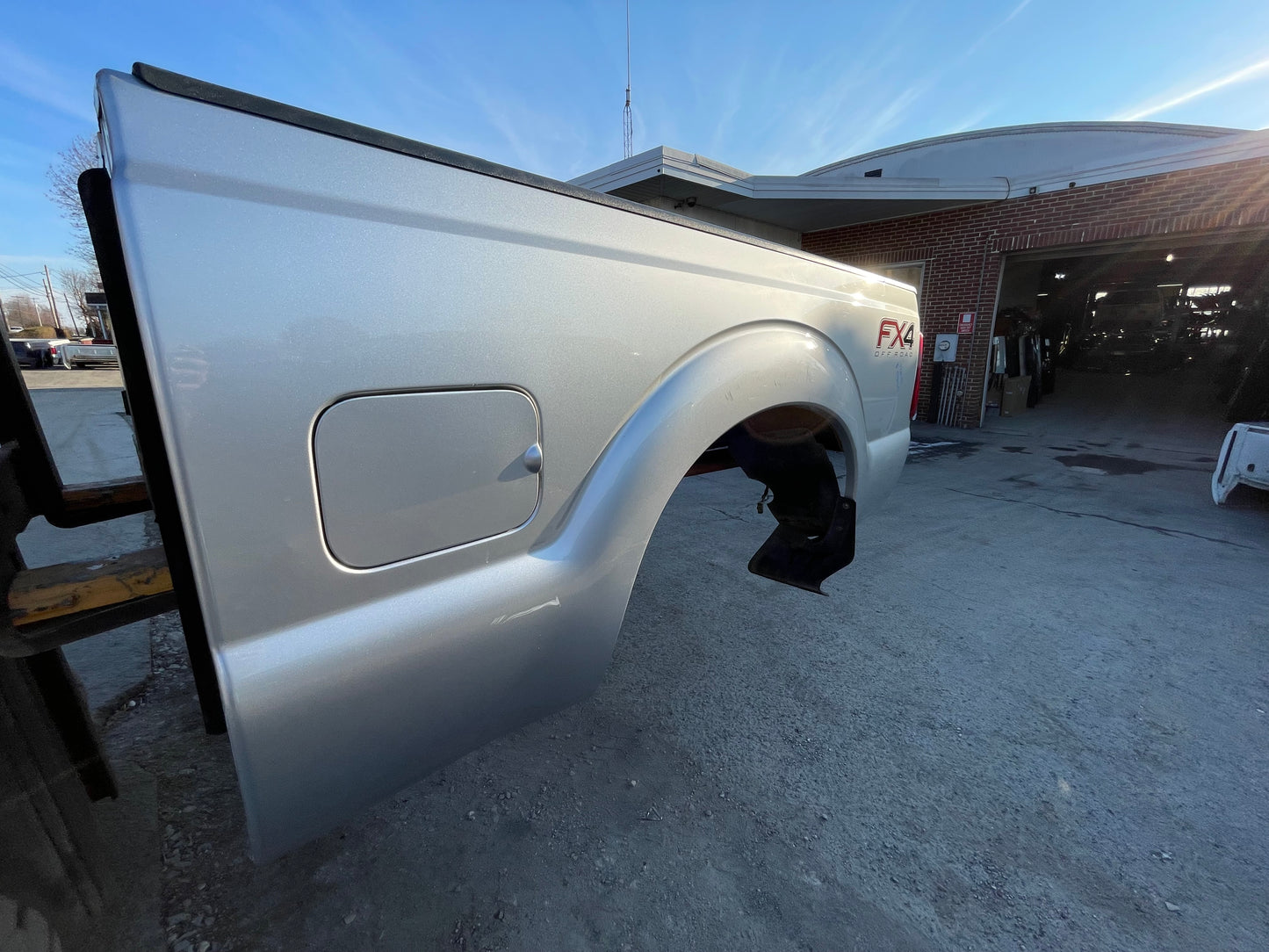 2011-2016 Superduty short bed ingot silver UX #12615