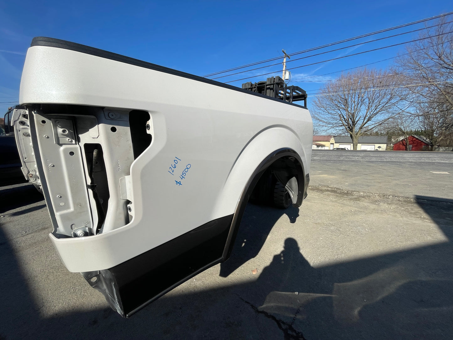2015-2020 F150 5’6” pearl white/carribou #12601