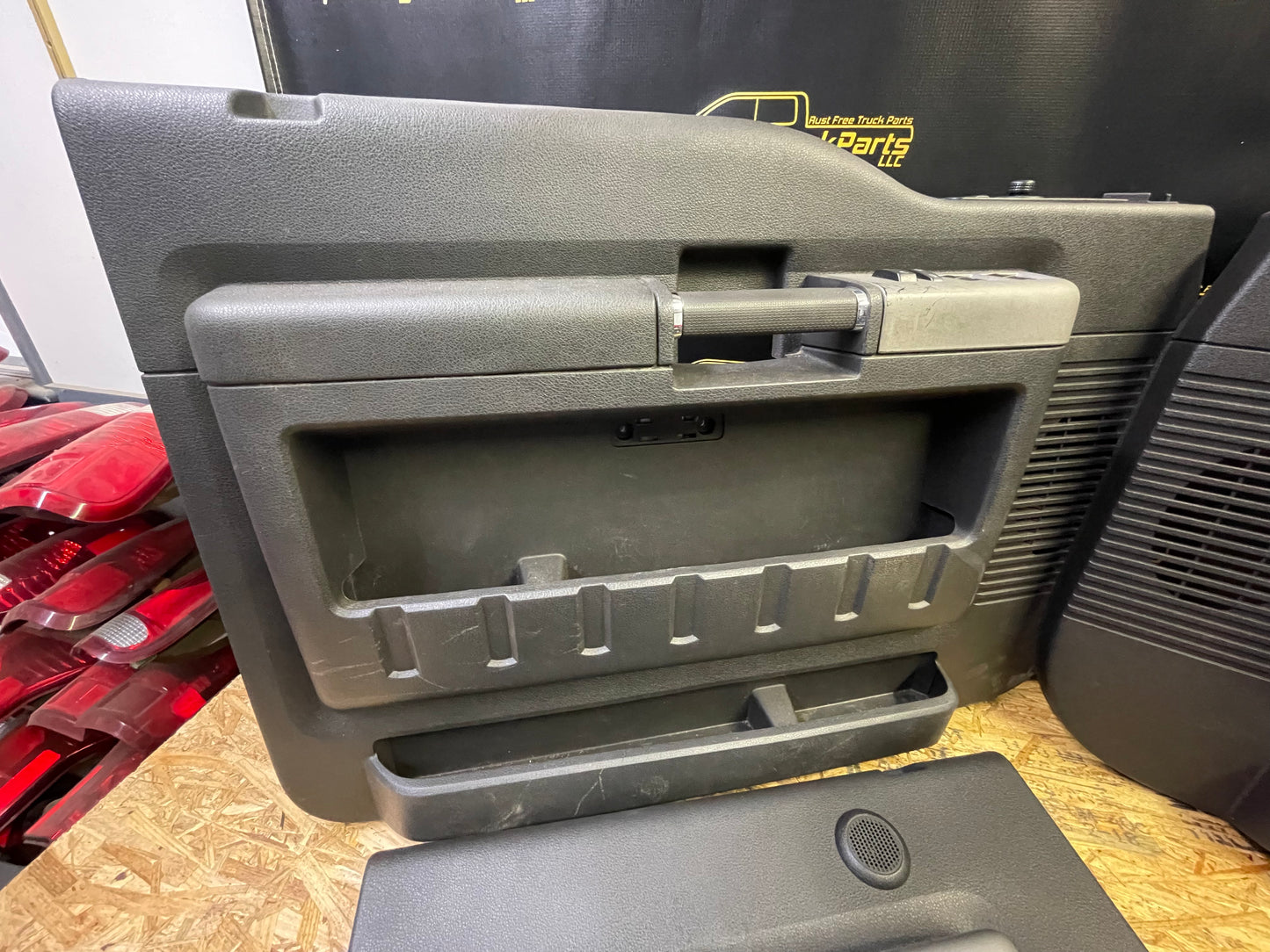 2011-2016 Superduty Black Lariat Door Panels for Crew Cab