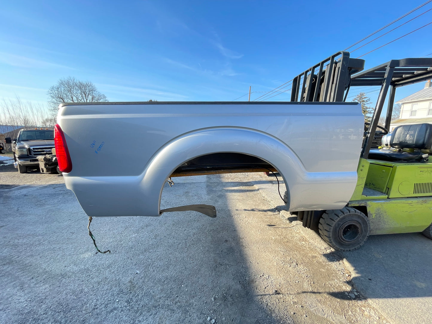 2011-2016 Superduty short bed ingot silver UX #12611