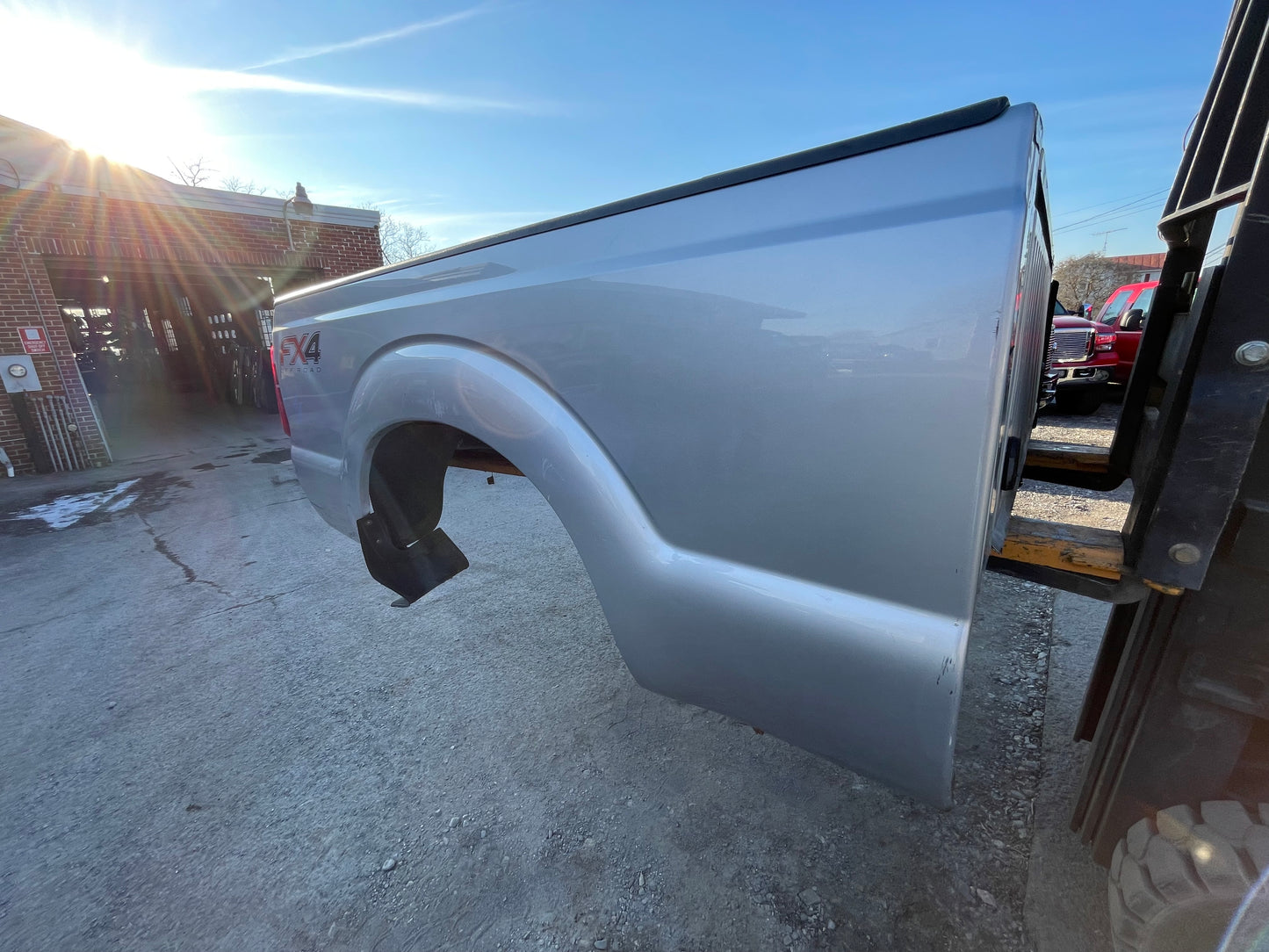 2011-2016 Superduty short bed ingot silver UX #12615