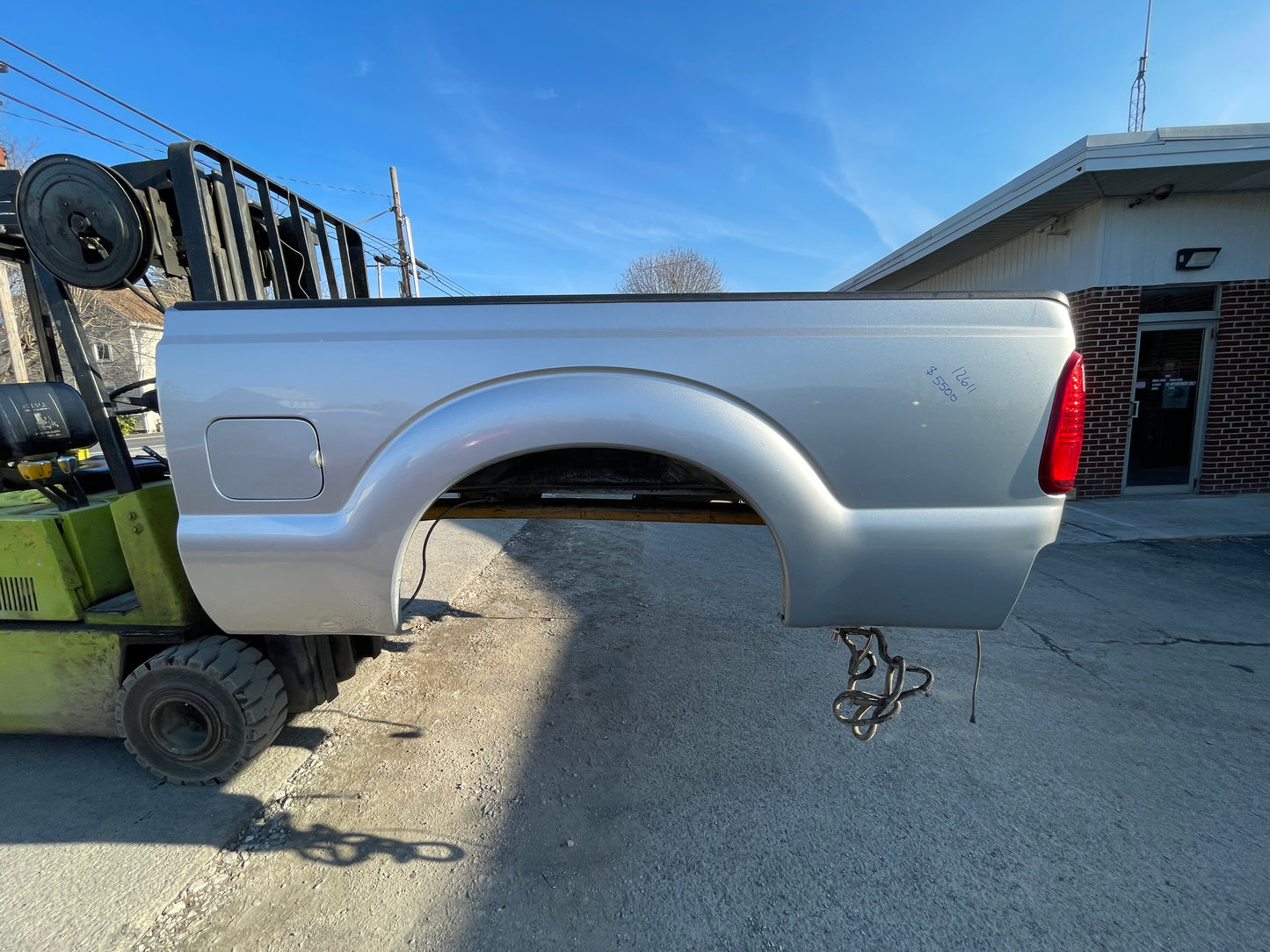 2011-2016 Superduty short bed ingot silver UX #12611