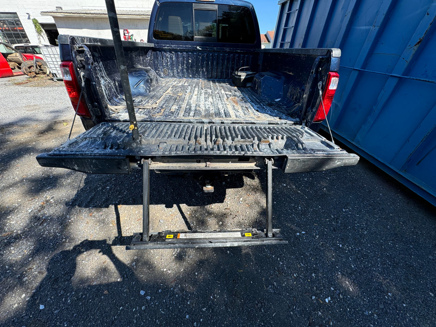13-16 style Superduty Tailgate with step and camera Blue Jeans N1 #1080 (fits 99-16 trucks)