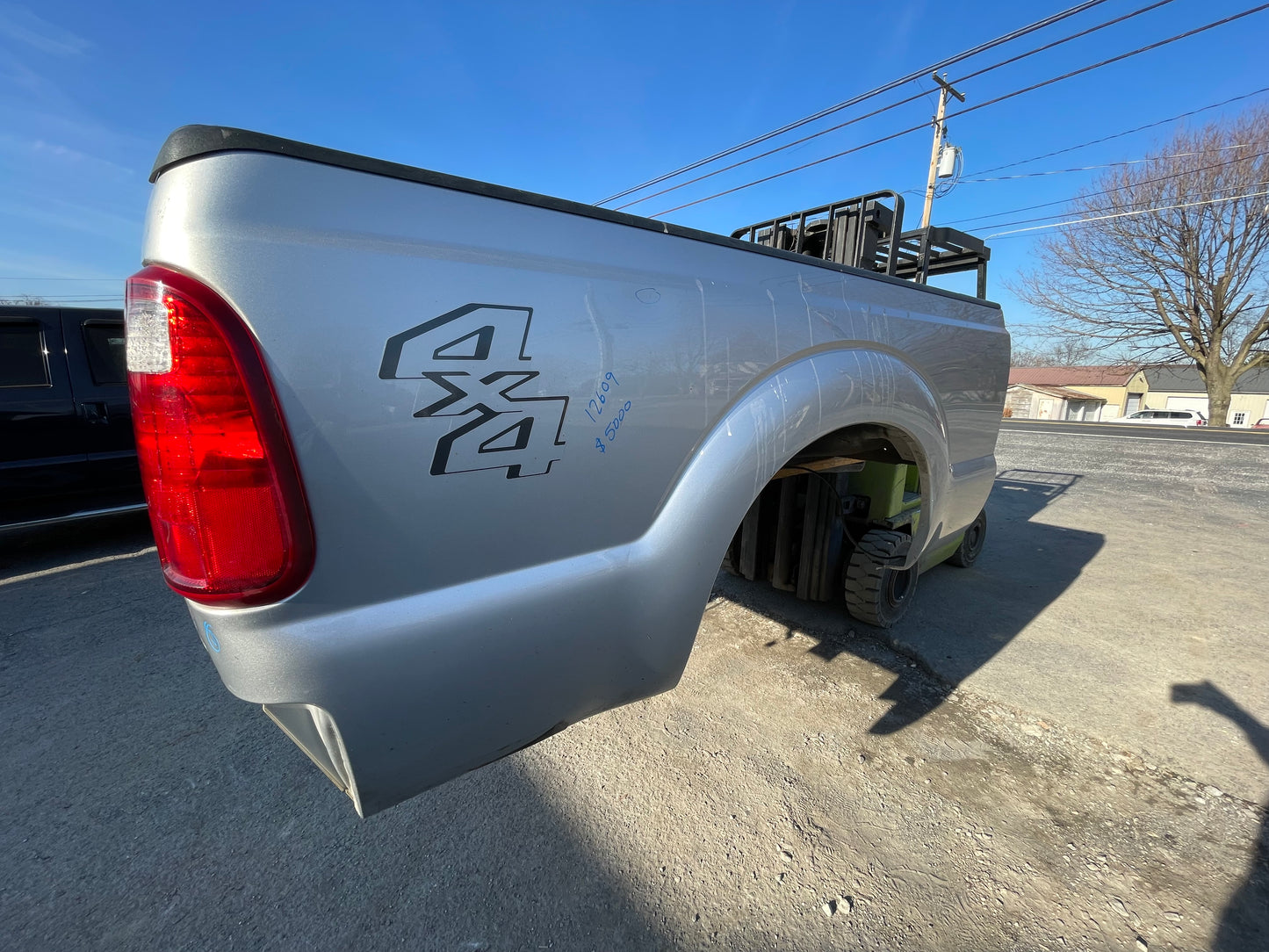 2011-2016 Superduty short bed Ingot silver UX #12609