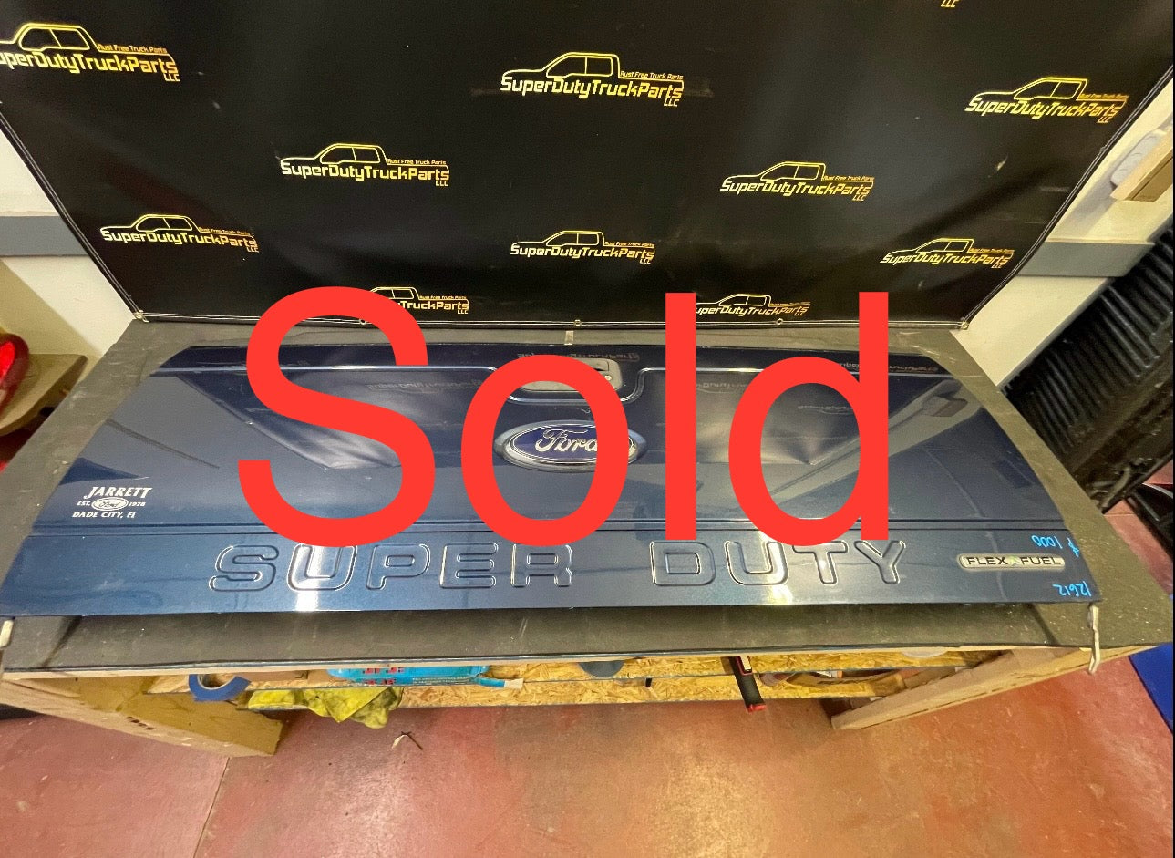 2013-2016 Superduty Tailgate no step no camera (fits 99-16) Blue Jeans N1 #12613
