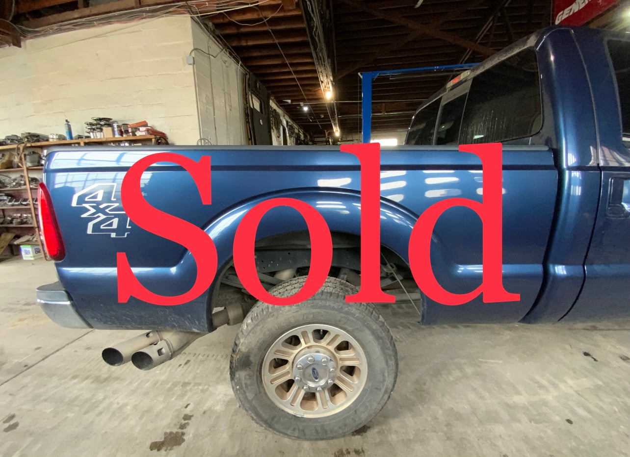 11-16 Superduty 6’9” Bed Blue Jeans