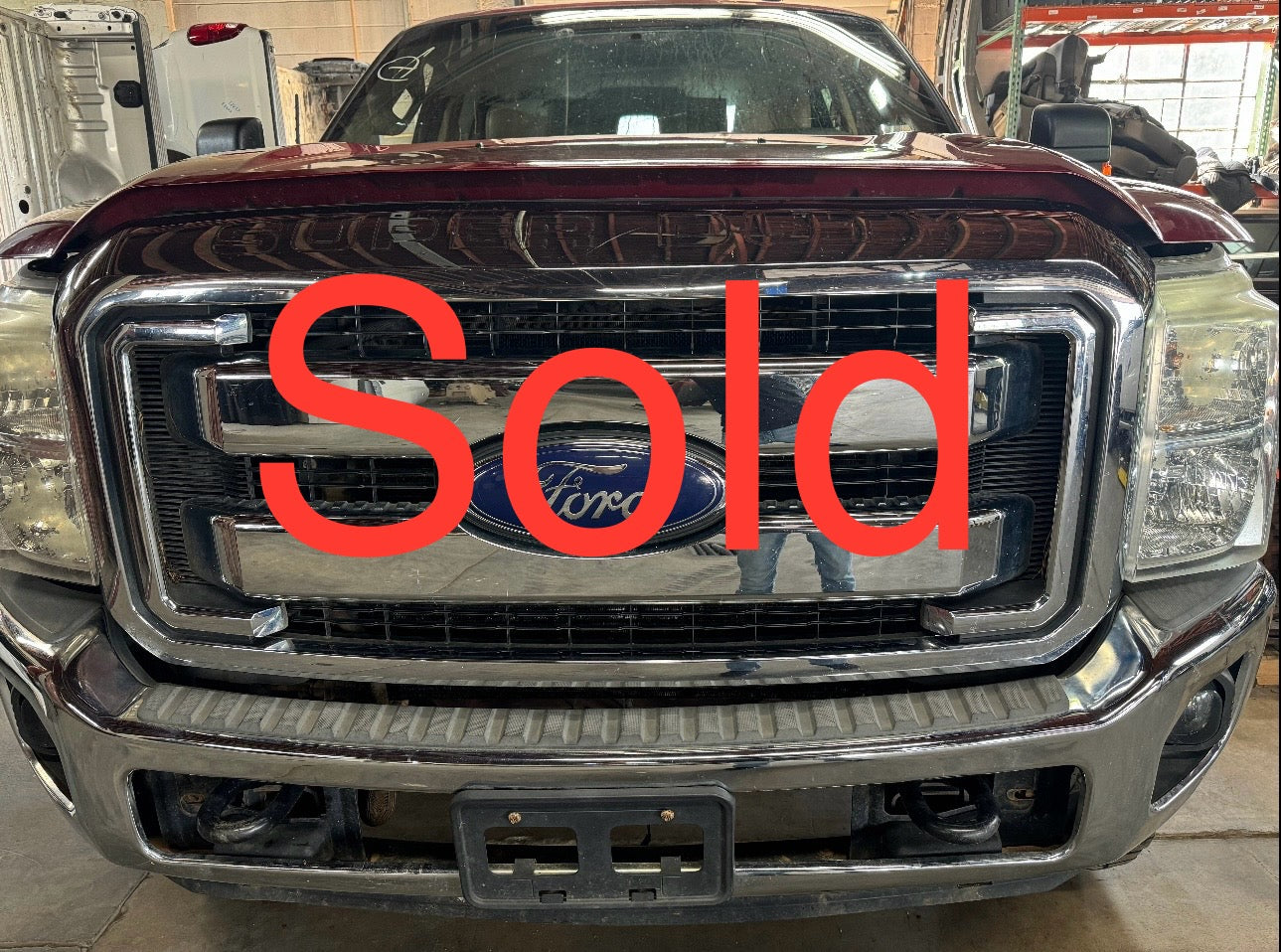 11-16 Superduty Chrome Grille #1076