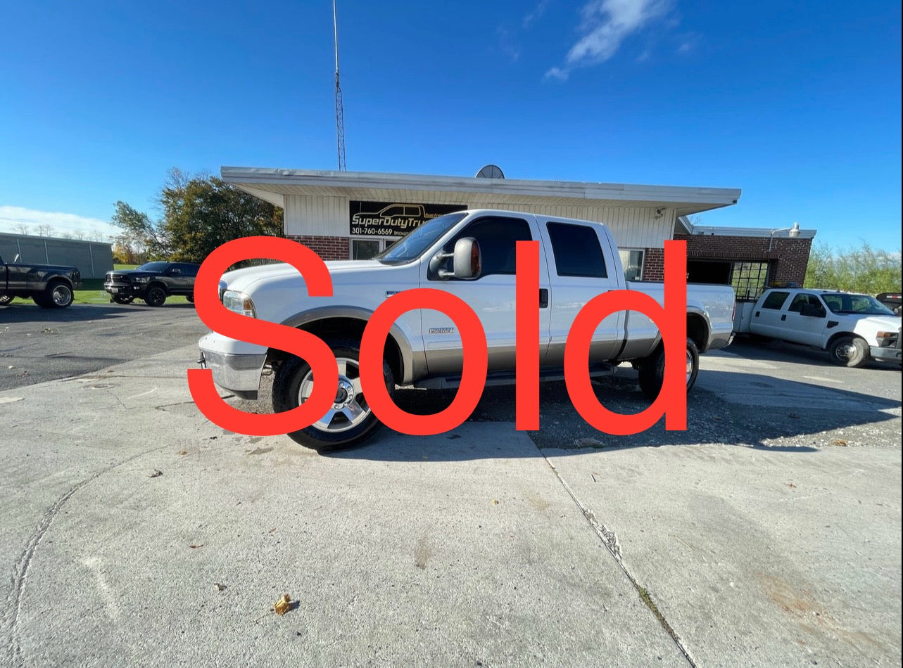 2006 Ford F250 6.0 Powerstroke 153k miles.