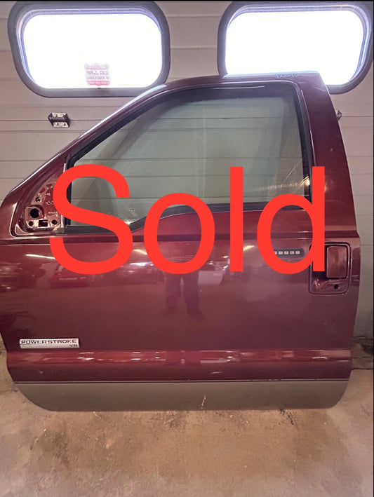 99-07 Superduty Driver Door Color T5/AQ #12615