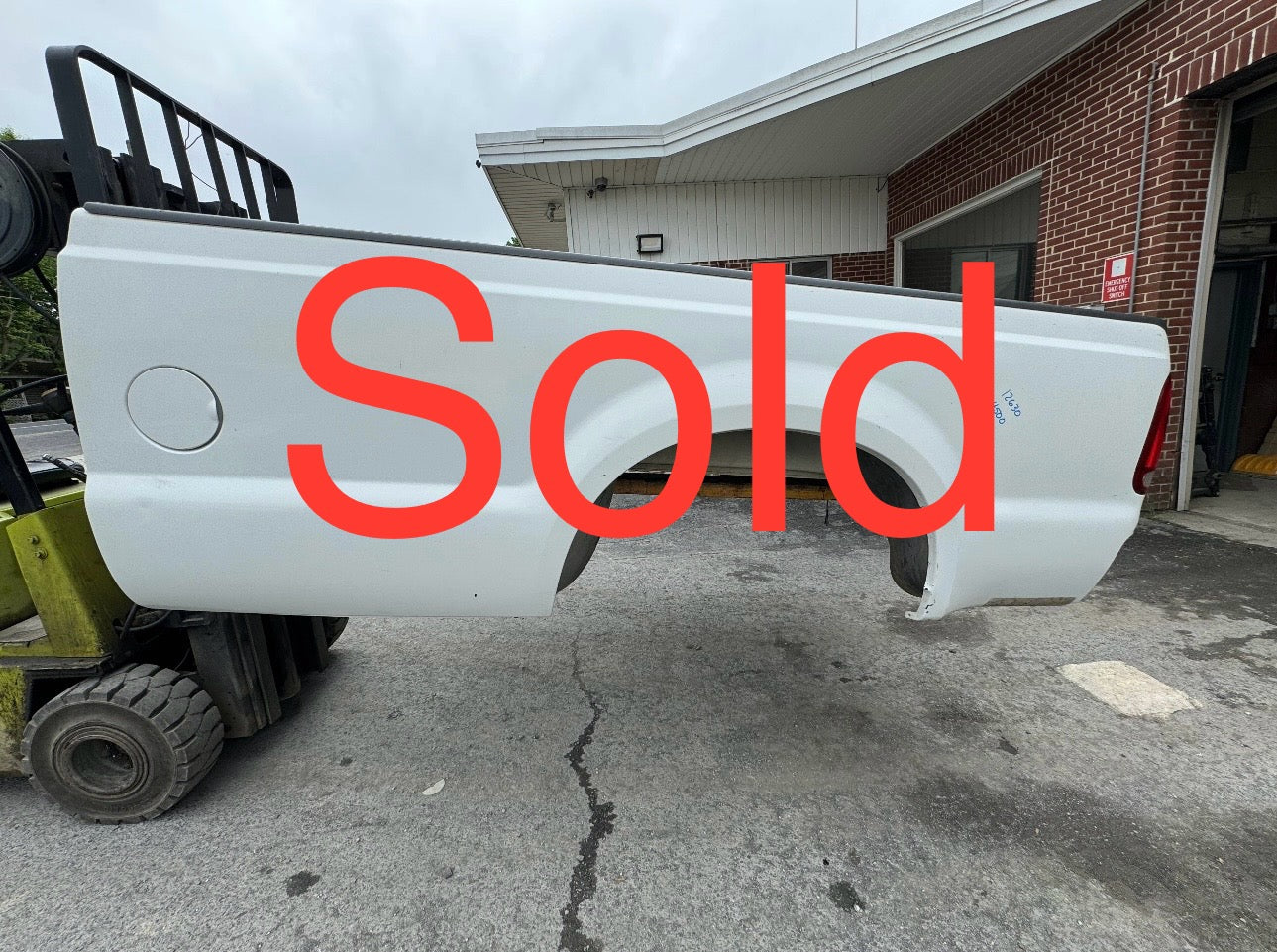 1999-2010 Superduty 8’ bed Oxford white #12630