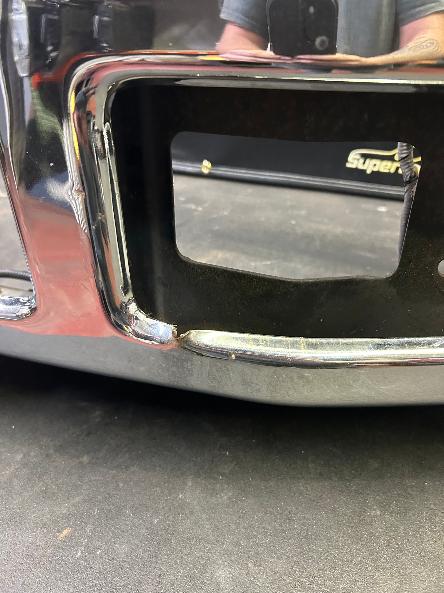 2008-2010 F-450 Superduty front bumper complete w fogs