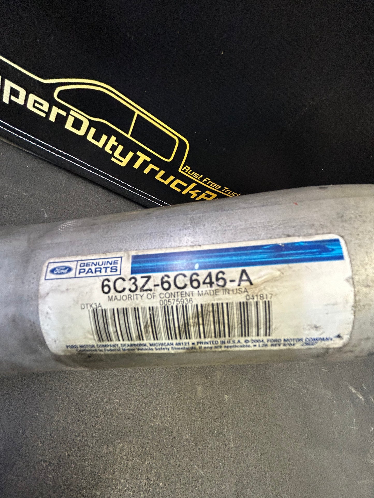 2003-2004 6.0L diesel Superduty steel intercooler pipe