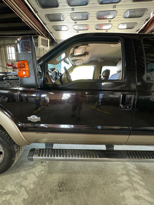 2011-2016 Superduty drivers front door. Kodiak brown/adobe #1070