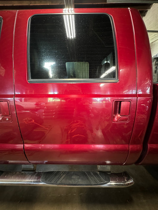 11-16 Superduty LH Rear Door Ruby Red #1076