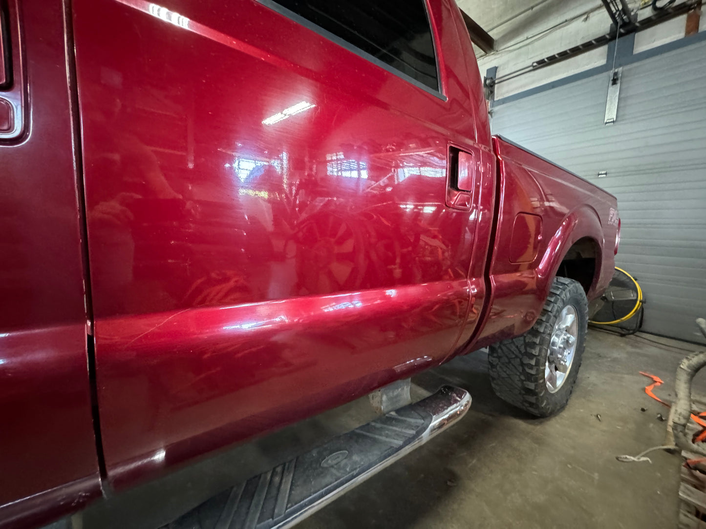 11-16 Superduty LH Rear Door Ruby Red #1076