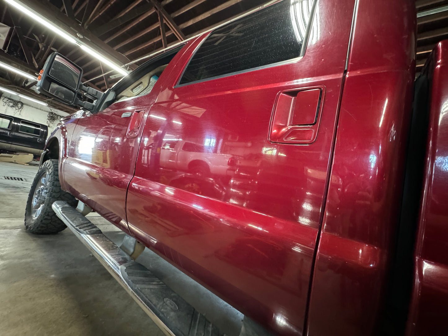 11-16 Superduty LH Rear Door Ruby Red #1076