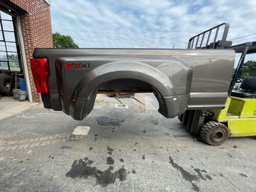 2022 Ford F350 DRW 8' bed in Stone Gray code D1
