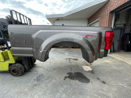 2022 Ford F350 DRW 8' bed in Stone Gray code D1