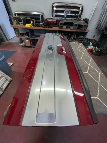 13 14 15 16 Ford F250 350 450 Platinum Tailgate Ruby Red