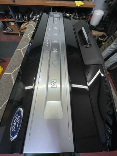 2022 Ford F250 350 450 Platnium Tailgate Agate Black