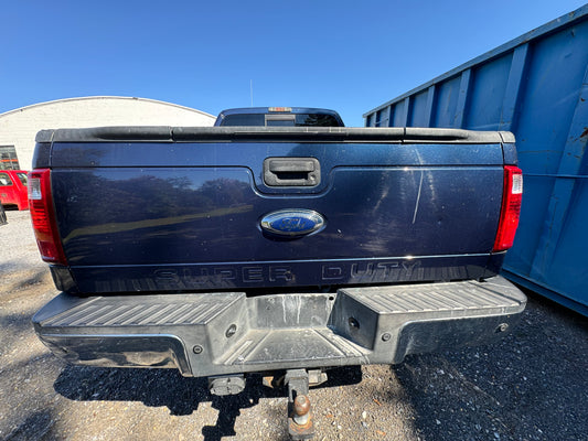 13-16 style Superduty Tailgate with step and camera Blue Jeans N1 #1080 (fits 99-16 trucks)