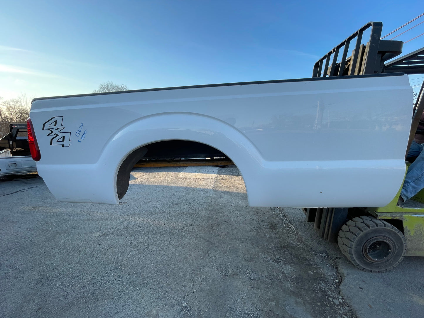 2011-2016 Superduty 8’ bed Oxford white z1 #12620