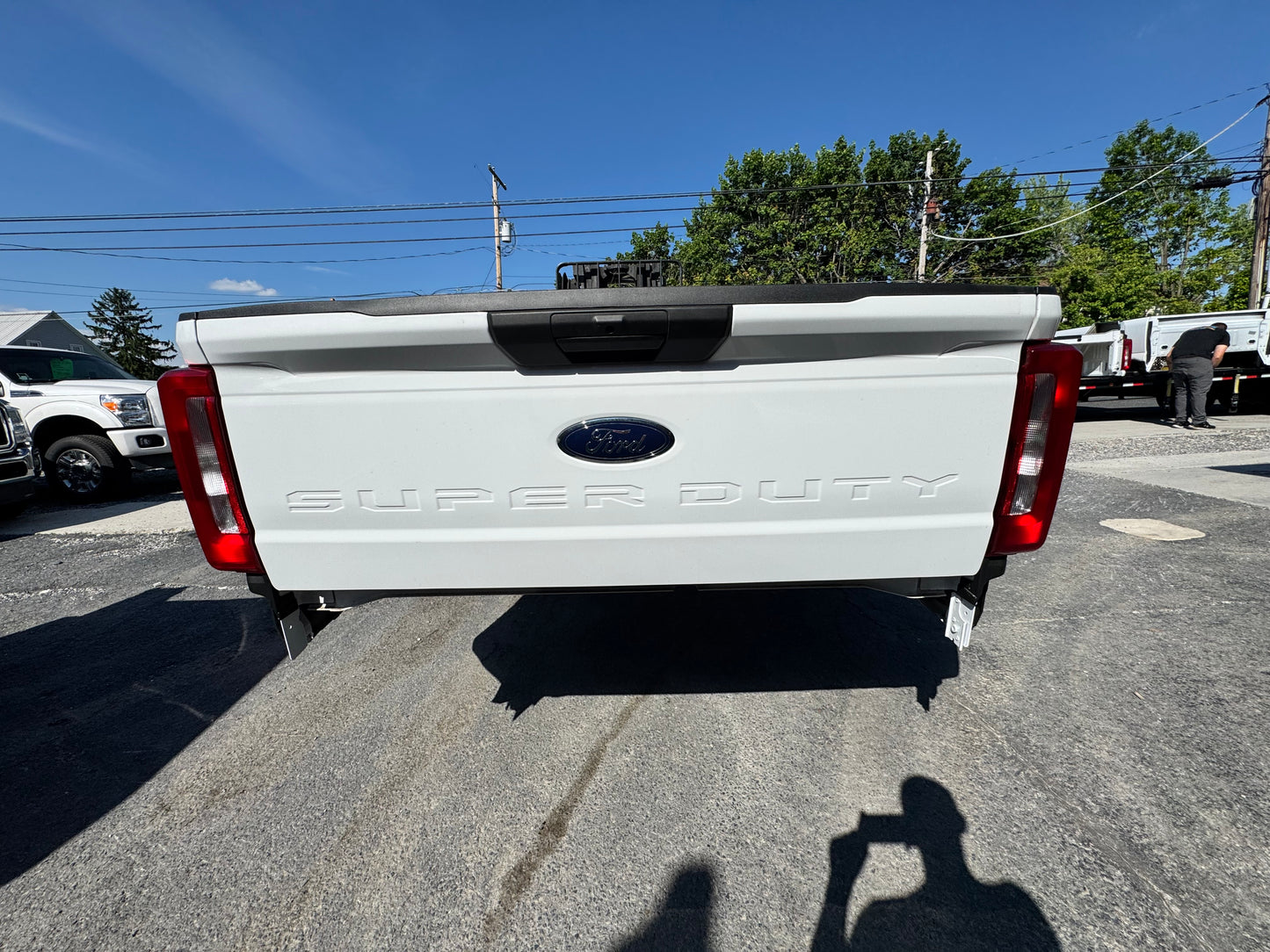 2025 Superduty DRW 8’ Bed Oxford white